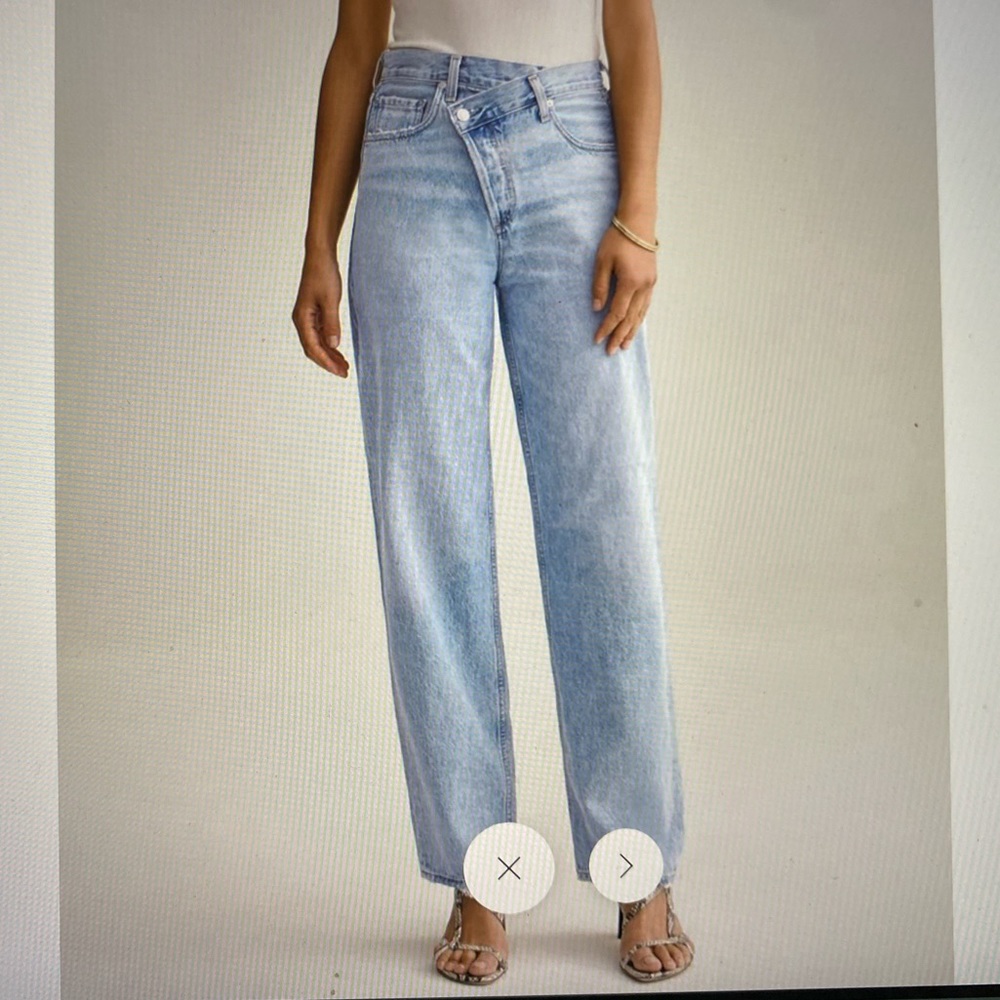 Agolde Criss Cross Upsized Jeans